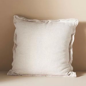 Anthropologie Linen Pillow cover